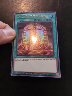 Yu-Gi-Oh! ULTRA RARE HOLO CARD OFFERINGS TO THE DOOMED LART-EN017 NM - Image 2