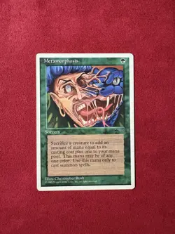 Metamorphosis - Chronicles - Magic The Gathering MTG Vintage 90’s Classic - Image 1