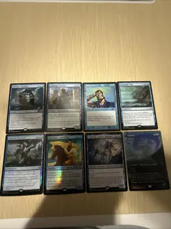 MTG Blue Lot - Rares/Mythics/Foils - NM - Image 1