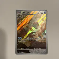 Omanyte 180/165 IR - S&V 151 Pokemon Card - NM - Image 1