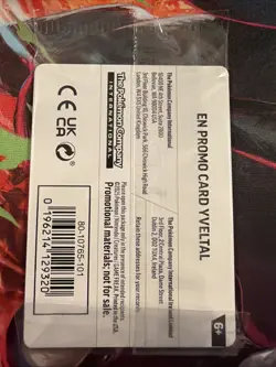 Pokemon TCG Yveltal 88/132 Mega Evolutions Cosmos Holo GAMESTOP Promo SEALED - Image 2