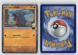 CYNTHIA'S GIBLE 102/182 COSMOS HOLO POKEMON TCG NM - Image 3
