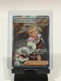 Professor Sada's Vitality 239/182 - Paradox rift Full Art Trainer Pokemon - NM - Image 1
