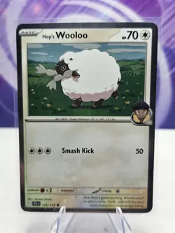 Hop’s Wooloo 135/159 Cosmos Holo Promo Journey Together Pokemon TCG NM/Mint - Image 1