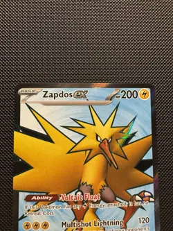 Pokemon TCG Zapdos ex 192/165 Sv: Scarlet & Violet 151 Ultra Rare Near Mint - Image 3