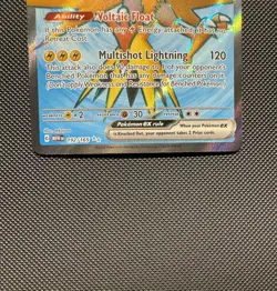 Pokemon TCG Zapdos ex 192/165 Sv: Scarlet & Violet 151 Ultra Rare Near Mint - Image 4