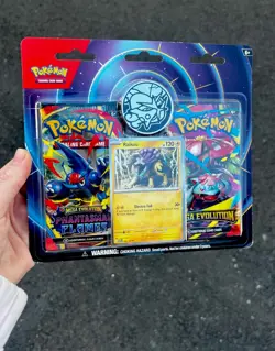 Pokemon NEW Phantasmal Flames & Mega Evolutions Booster Packs + Raikou Promo - Image 2