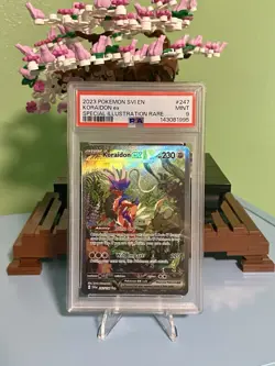 Pokemon Koraidon EX 247/198 SVI EN Special Illustration Rare PSA 9 Mint - Image 1