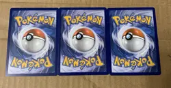 Pokemon Card Lot of 3 Charizard Onix Pikachu Ungraded Excellent Condition - Image 2