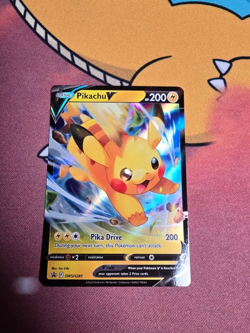 Pokemon TCG Pikachu V SWSH285 Crown Zenith Promo Holo NM 2023 - Image 3