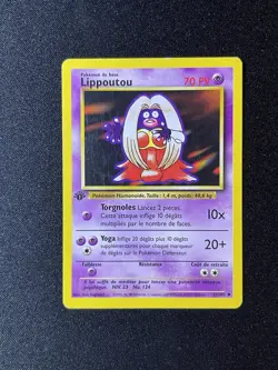 Jynx 31/102 1st Edition Base Set MP Pokemon French Edition - Image 1