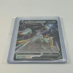 Pokemon Arceus V 122/172 - Brilliant Stars Metal UPC Promo - Image 4