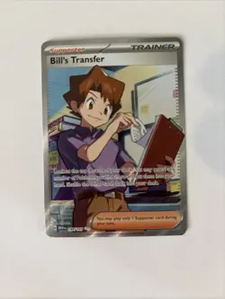 Pokemon 2023 Scarlet & Violet 151 Bill’s Transfer 194/165 Ultra Rare Full Art NM - Image 1