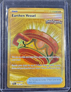 Earthen Vessel 096/064 Sv: Shrouded Fable Gold Hyper Rare Pokemon - Image 1