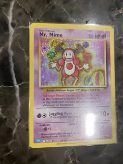 Pokemon TCG Classics Blastoise Deck Mr. Mime Holo 13/34 Near Mint - Image 3