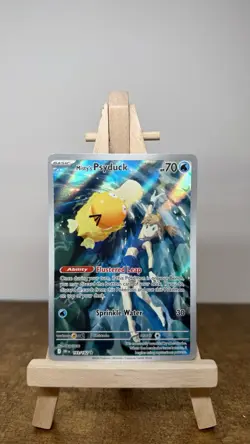 Pokemon TCG Misty's Psyduck 193/182 Illustration Rare Full Art Holo 70 HP Sv10 - Image 1