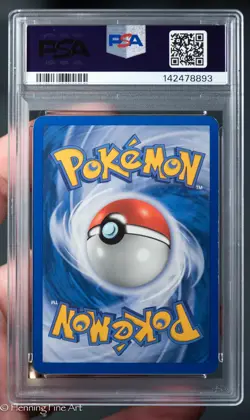 2004 POKEMON EX TEAM ROCKET RETURNS #97 ROCKET'S Entei EX-HOLO PSA 7 - Image 2