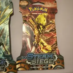 2016 POKEMON TCG XY STEAM SIEGE - Art Set - (4 Booster Packs) - Image 2
