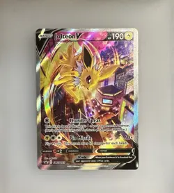 Jolteon V SWSH183 Pokemon Black Star Promo - Image 1