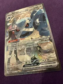 Pokemon Ascended Heroes Steven’s Metagross ex 289/217 Special Illustration Rare - Image 3