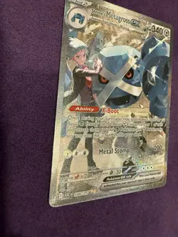 Pokemon Ascended Heroes Steven’s Metagross ex 289/217 Special Illustration Rare - Image 4