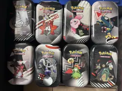 Pokemon TCG Black Bolt & White Flare Unova Mini Tins X8 - In Hand FACTORY SEALED - Image 2