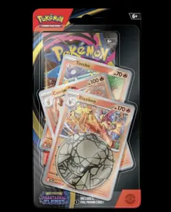 Pokemon TCG Phantasmal Flames Premium Checklane Blister [Blaziken] FactorySealed - Image 1