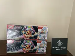 Lot Of 2 Pokemon Prismatic Evolutions Surprise Box+Booster Bundle Sams Club Set - Image 1