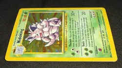 Nidoking 011/102 Holo Rare Base Set Unlimited Vintage 1999 Pokemon TCG LP - Image 3