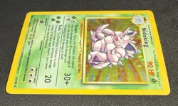 Nidoking 011/102 Holo Rare Base Set Unlimited Vintage 1999 Pokemon TCG LP - Image 4