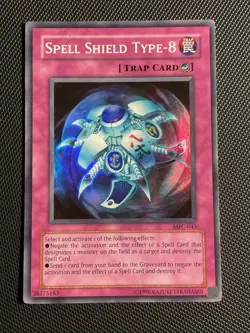 Yu-Gi-Oh! Magician's Force - Spell Shield Type-8 MFC-043 Foil LP Card - Image 1