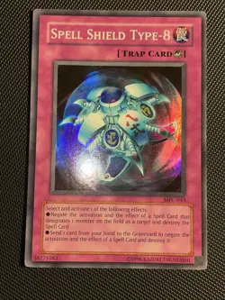 Yu-Gi-Oh! Magician's Force - Spell Shield Type-8 MFC-043 Foil LP Card - Image 2