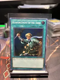 Yu-Gi-Oh! Reinforcement Of The Army Unlimited DASA-EN053 Super Rare NM/LP x1 - Image 1