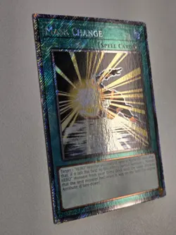 Mask Change (PSR) RA04-EN142 Platinum Secret Rare Yugioh 1st Edition NM - Image 2