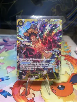 Monkey D Luffy SEC OP10-118 - Royal Blood - One Piece TCG Near Mint - Image 1