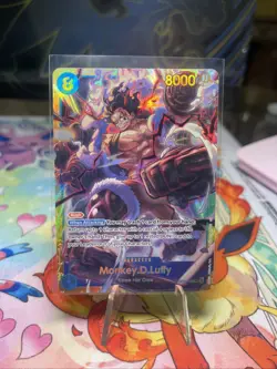 Monkey.D.Luffy (118) OP11-118 A Fist of Divine Speed Foil - Image 1