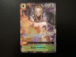 One Piece Basil Hawkins OP10-109 (Alt Art) PRB 02 - Image 1