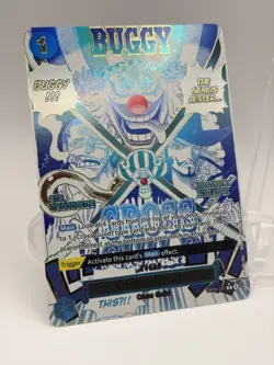 2025 ONE PIECE BUGGY OP09-057 PRB02 #057 CROSS GUILD EVENT ALT ART NM - Image 2