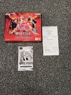 One Piece EB-03 Heroines Edition Booster Box unsealed by Bandai + Dash pack - Image 1
