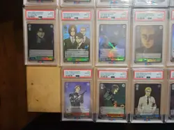 Psa 10 Weiss Schwarz Attack On Titan Final Season Full Set Of 19 SR Simultaneous - Image 4
