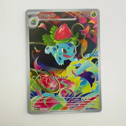 Ivysaur 134/132 – Mega Evolution – Illustration Rare Holo Pokemon Card NM - Image 1