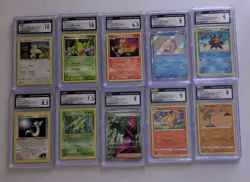 Pokemon CGC Graded Card Lot | Vintage WOTC + Modern | 6.5–10 | Holos & Classics - Image 1