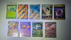 pokemon 151 card lot , etb promo ,best buy stamped card - Image 1