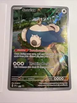 2023 Pokemon Snorlax SVP EN-SV Black Star Promo Card 151 Elite Trainer Box #051 - Image 1