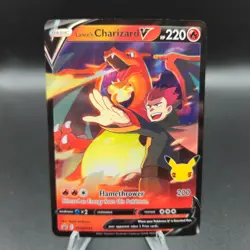 Lance's Charizard V SWSH133 Pokemon Card - SWSH Black Star Promo - NM - Image 1
