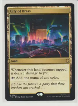 City of Brass - Rare MtG Card TMC 62 - Image 1