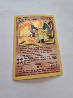 Pokemon TCG Base Set Charizard 4/102 Holo Rare 1999 Unlimited Vintage Card - Image 1