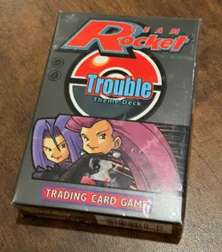 Pokemon Cards - SEALED - Team Rocket Trouble Theme Deck - Trading Card Game - Image 1