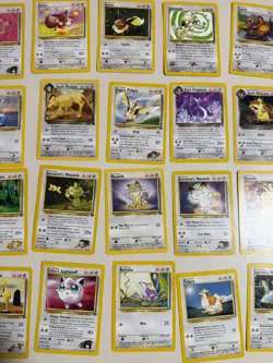 Pokemon OG 20 Card Bulk Lot NO DUPLICATES LP-NM RARE WOTC Vintage Original b - Image 3