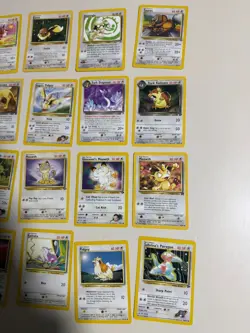 Pokemon OG 20 Card Bulk Lot NO DUPLICATES LP-NM RARE WOTC Vintage Original b - Image 4